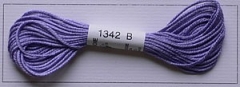 Soie dAlger Seidenstickgarn - Farbe 1342 blau violett