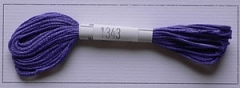 Soie dAlger Au Ver A Soie Seidenstickgarn Farbe 1343 blau violett