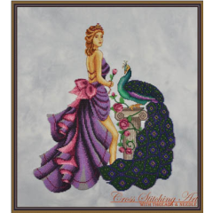Cross Stitching Art - Eleni The Beauty Of Troy