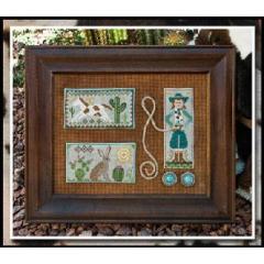 Little House Needleworks - Tumbleweeds 2 Cowgirl Country