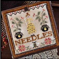 Little House Needleworks - Pretty in Perle-Needle Lady Pocket