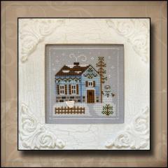 Country Cottage Needleworks - Frosty Forest 7 Snowgirls Cottage