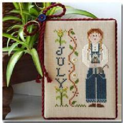 Little House Needleworks - Calendar Girls July