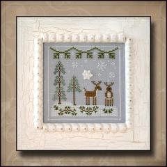 Country Cottage Needleworks - Frosty Forest 8 Snowy Reindeer
