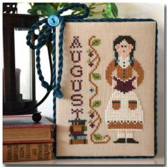 Little House Needleworks - Calendar Girls August