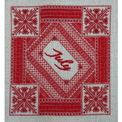 Northern Expressions Needlework - July - Birthstone Ruby