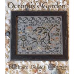 Stickvorlage Blackbird Designs - Octupuss Garden