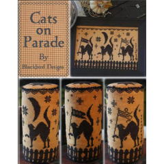 Cats On Parade - Blackbird Designs (Stickvorlage)