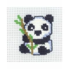 Permin of Copenhagen Kinderstickpackung - Pandabär