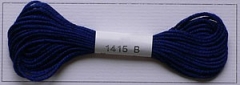 Soie dAlger Seidenstickgarn - Farbe 1415 warmes blau