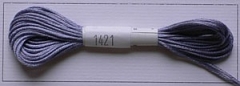 Soie dAlger Seidenstickgarn - Farbe 1421 blau extra