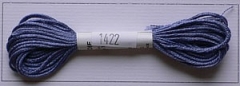 Soie dAlger Seidenstickgarn - Farbe 1422 blau extra