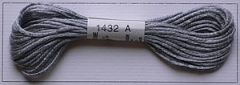 Soie dAlger Seidenstickgarn - Farbe 1432 blau