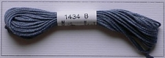 Soie dAlger Seidenstickgarn - Farbe 1434 blau