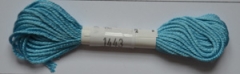 Soie dAlger Seidenstickgarn - Farbe 1443 cyan