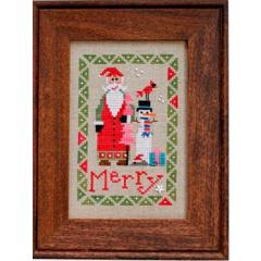 Heart In Hand Needleart - Wee Santa 2015 (w/chms)