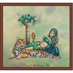 Cross Stitching Art - Cleopatra