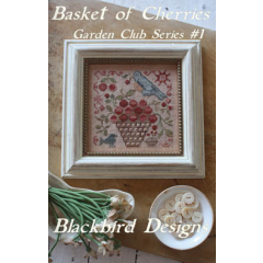 Basket Of Cherries (Garden Club) - Blackbird Designs (Stickvorlage)