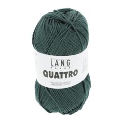 LANG YARNS Quattro - flaschengrün (0418)