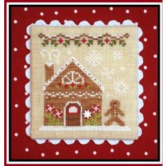 Country Cottage Needleworks - Gingerbread Village 4 Gingerbread House 2