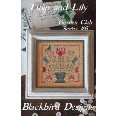 Tulip & Lily (Garden Club) - Blackbird Designs (Stickvorlage)