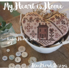 My Heart Is Home (Tender Heart) - Blackbird Designs (Stickvorlage)