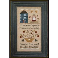 Little House Needleworks - Four Freedoms