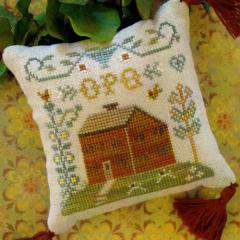 Little House Needleworks - Little House ABC Samplers Little House OPQ