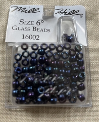 Mill Hill Pony Beads Size 6 - 16002 Midnight Ø 4 mm