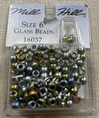 Mill Hill Pony Beads Size 6 - 16037 Abalone Ø 4 mm