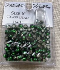 Mill Hill Pony Beads Size 6 - 16614 Brilliant Green Ø 4 mm