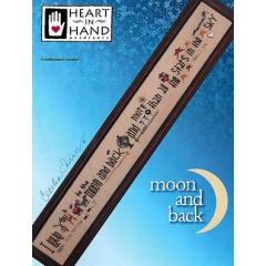 Heart In Hand Needleart - To The Moon And Back (w/emb)