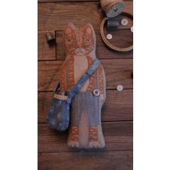 Theodore - Animal Crackers - Stacy Nash Primitives (Stickvorlage)