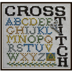 Hinzeit - Word Play - Cross Stitch w/charm