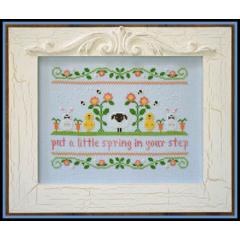 Country Cottage Needleworks - Spring In Your Step