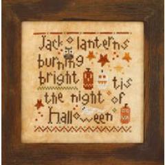 Heart In Hand Needleart - Halloween Night (w/emb)