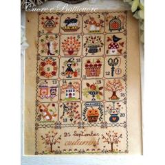 Cuore E Batticuore - Shabby Autumn Calendar
