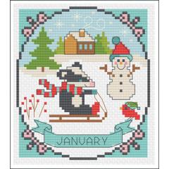 Tiny Modernist - Year Of Animal Fun & Frolics January