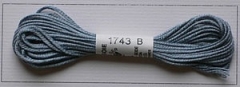Soie dAlger Seidenstickgarn - Farbe 1743 cyan