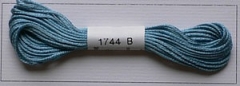 Soie d'Alger Seidenstickgarn - Farbe 1744 cyan