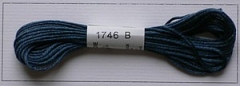 Soie d'Alger Seidenstickgarn - Farbe 1746 cyan