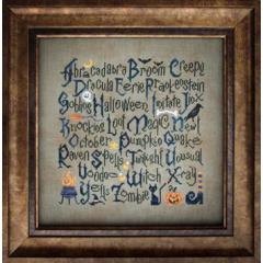 Cottage Garden Samplings - Halloween Sampler