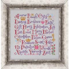 Cottage Garden Samplings - Valentines Sampler
