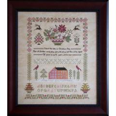 Cottage Garden Samplings - Peace On Earth Sampler