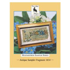 Cross Stitch Antiques - Antique Sampler Fragment 1834