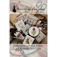 Heartstring Samplery - Festive Little Fobs - 3 Stitching Edition