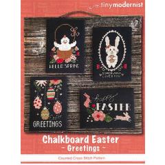 Tiny Modernist - Chalkboard Easter Greetings