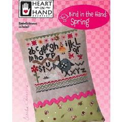 Heart In Hand Needleart - Bird In The Hand - Spring (w/emb)