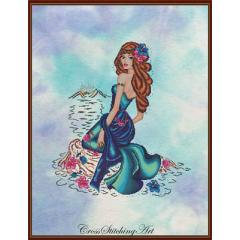 Cross Stitching Art - Enchanted Sunset