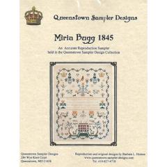 Queenstown Sampler Designs - Miria Bugg 1845
